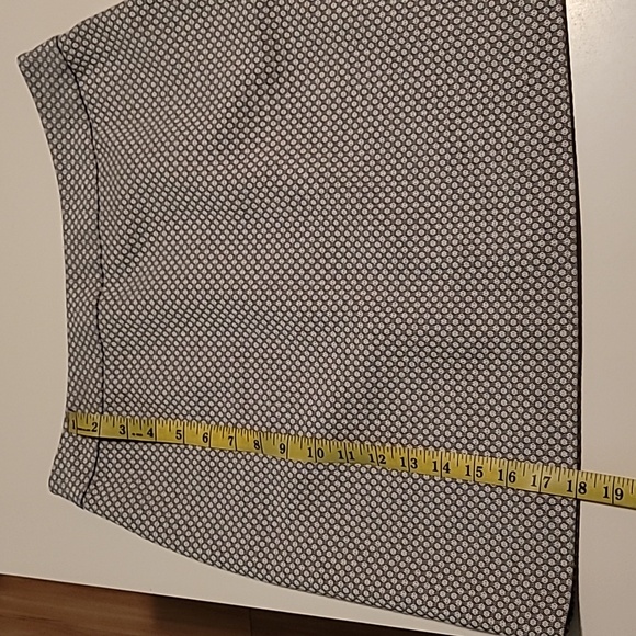 Chic Gray Patterned Mini Skirt - Picture 8 of 11